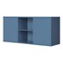 HAMMEL FURNITURE Plava niska viseća komoda, 133x61 cm Mistral