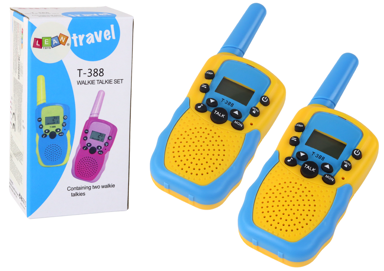 Walkie Talkie za djecu, žuto/plavi