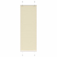 Roleta plisirana, 45x100 cm, širina tkanine 44,4 cm, krem