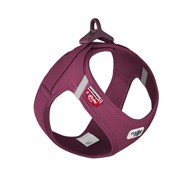 CURLI Oprsnica za pse Clasp Air-Mesh XXS, bordo
