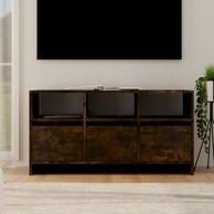 TV ormarić boja dimljenog hrasta 102 x 37,5 x 52,5 cm iverica