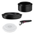TEFAL Aluminijski set lonaca 8 kom INGENIO Black stone L3998802