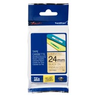 BROTHER P-Touch vrpca TZEPR851, 24 mm, black-premium gold
