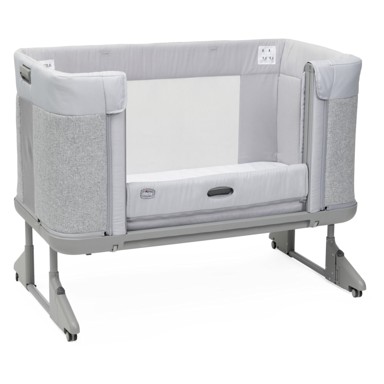 CHICCO Krevetić za uz krevet Next2Me forever, sivi