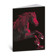 BLASETTI Bilježnica Scuola Imperdibili Black pop, A4 kvadratići, 50 listova, meki uvez