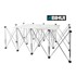 Aluminijski sklopivi stol llft, 221 × 113 cm