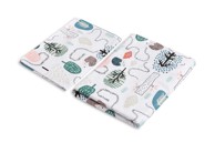 SENSILLO Posteljina 2-dijelna za dječji krevetić, 100x135 cm, ježevi