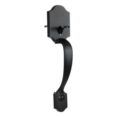VEVOR Set kvake i sigurnosnog cilindra, 284 x 99 x 155 cm, crna