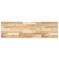 Površina za umivaonik neobrađena 120 x 40 x 4 cm, drvo bagrema, prirodna