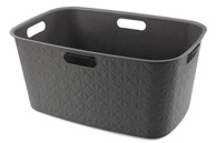 CURVER Košara za rublje Softex, 45 l, 62 x 38 x 27.5 cm, tamnosiva
