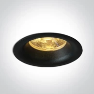 ONE LIGHT Ugradbena svjetiljka crna 3w ww 350ma dark light dm10103lb/b/w