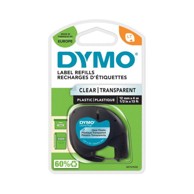 DYMO LetraTag traka 12 mm, prozirna plastificirana (12267)