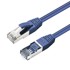 Mrežni spojni kabel, S/FTP, kategorija 6A, duljina 0,5 m, LSZH, plava