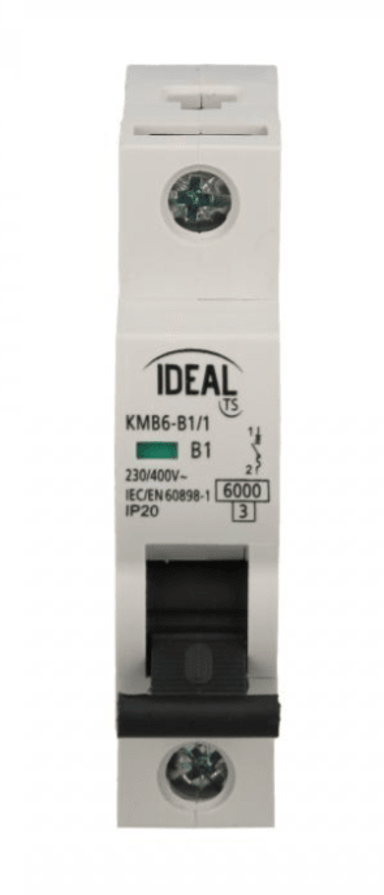KANLUX Prekostrujna sklopka 1P B 1A 6kA AC KMB6-B1/1 VDE