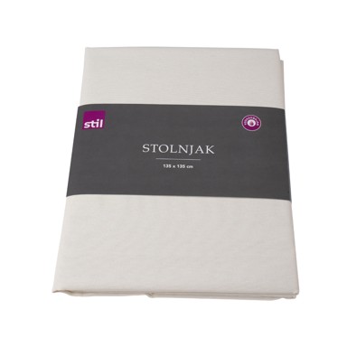 STIL Stolnjak UNILINE bijeli 135x135 cm