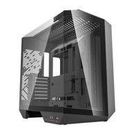 DARKFLASH Kućište DY470, bez ventilatora, crno