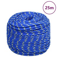 Brodski konop, plavi, 8 mm, 25 m, od polipropilena