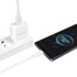 DUDAO USB-A na Micro USB kabel 6A 1,2 m, bijeli