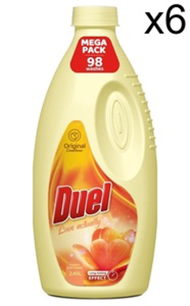DUEL Omekšivač za rublje Love Actually, 2,45 L, 6 kom