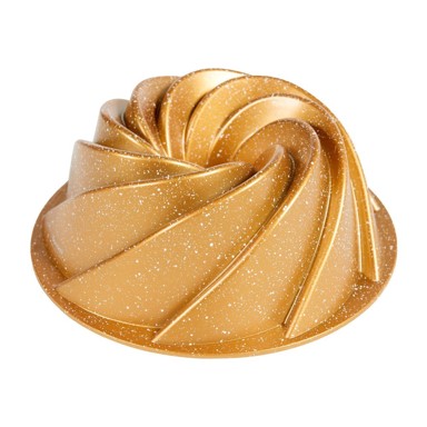 BONAMI SELECTION Lijevani aluminijski kalup za pečenje Rosa, zlatna boja