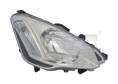 TYC Far CITROEN BERLINGO 08-18 desni 12- H4 20-14699-05-2