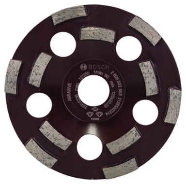 BOSCH Dijamantni lončasti brusevi Expert for Abrasive, siva