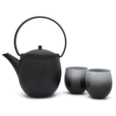 BREDEMEIJER Set za čaj Sendai + 2 porculanske šalice 1,2l 153011