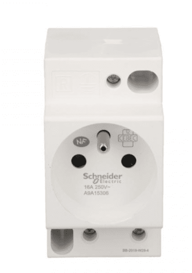 SCHNEIDER Modularna utičnica 2P+Z 16A 250V za iPC šinu A9A15306