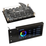 LAMPTRON Kontroler ventilatora i LED rasvjete SM436, crni