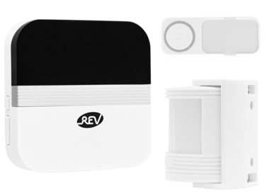 REV Bežično zvono za vrata Orchestra Link2Home, set, bijeli