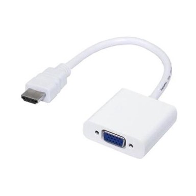 E-GREEN Adapter, HDMI (M), VGA D-sub (F)
