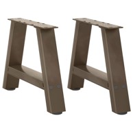 Noge za klub stolić A-oblika 50x(30-31) cm 2 kom