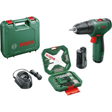 BOSCH Akumulatorska bušilica EasyDrill 1200 s 34-dijelnim setom bitova i svrdla