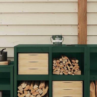 Boja za drvo, zaštitno-dekorativna boja za drvene površine, 2,5 l, zelena