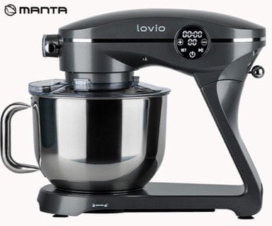 MANTA LOVIO Kuhinjski robot ChefMaster LVSTM03P 6,5 l 1800 W, titan siva