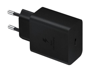 SAMSUNG EP-T4510XBEGWW zidni punjač za pametne telefone, 25 W, crni