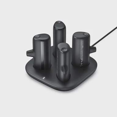 VEGER Pogo set power bank, 4 x 5000mAh, PD 20W, LED, crna