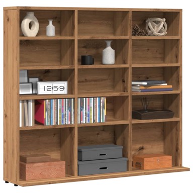 CD ormarić 100 x 23 x 89,5 cm od konstruiranog drva, artisan hrast