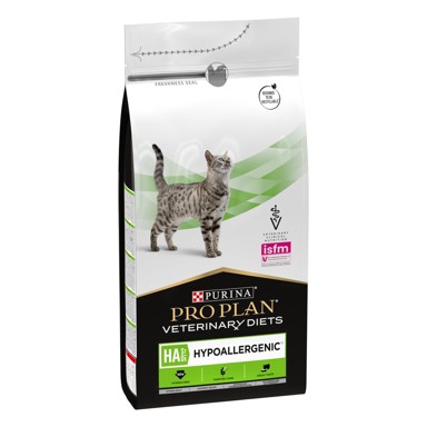 PRO PLAN VETERINARY DIETS Hrana za mačke HA Hypoallergenic, kod intolerancije na hranu, 4x1,3kg