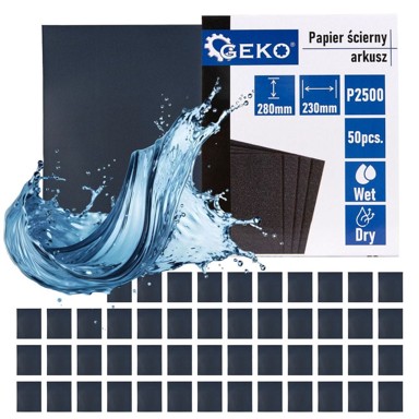 Brusni papir na bazi vode u listu, 230 x 280 mm, P2500