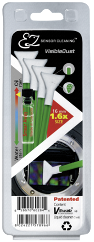 VISIBLE DUST EZ Set za čišćenje senzora Smear Away 1.6, zeleni
