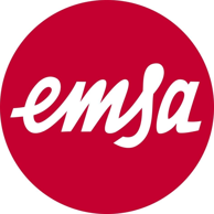 EMSA CLIP & CLOSE Set spremnika za hranu N10507, kvadratni, plavo-prozirni, 3 kom