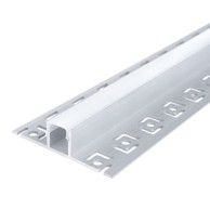 Aluminijski profil sivi, 2m
