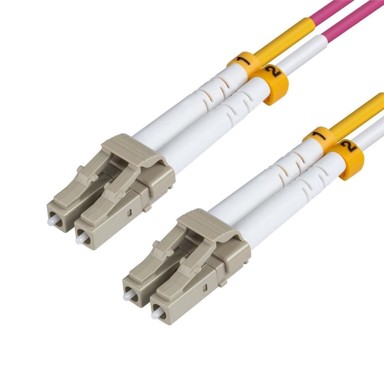 MICROCONNECT Optički patch kabel, LC/UPC-LC/UPC, 5 m, OM4