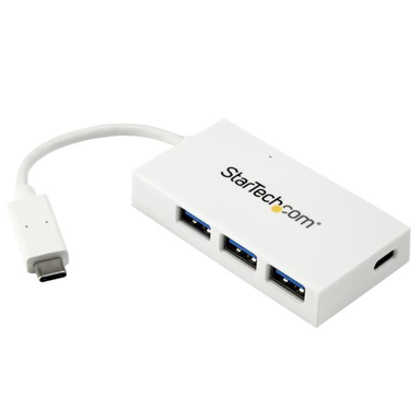 STARTECH USB čvorište HB30C3A1CFBW, bijelo