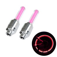 LED osvjetljenje za bicikl KP26839, ružičasta