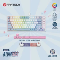 FANTECH Žična gaming mehanička tipkovnica Atom X83, Taro switch, bijela