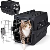 PETS COLLECTION Transporter za pse i mačke, 48 × 32 × 29,5 cm, crni