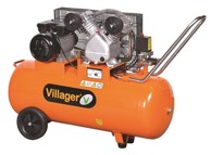 VILLAGER Kompresor VAT VE100L (100L, 8 bara, 330 l/min, 2.2 kW)