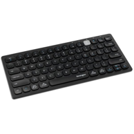 KENSINGTON Tipkovnica Multi-Device Dual Wireless Compact Keyboard, bežična/Bluetooth, QWERTY UK engleska, crna